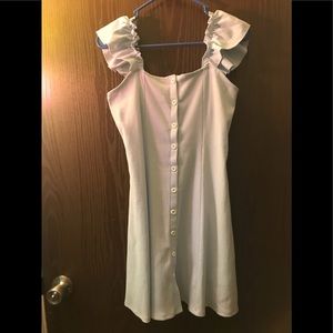 Pastel baby blue Cinderella dress